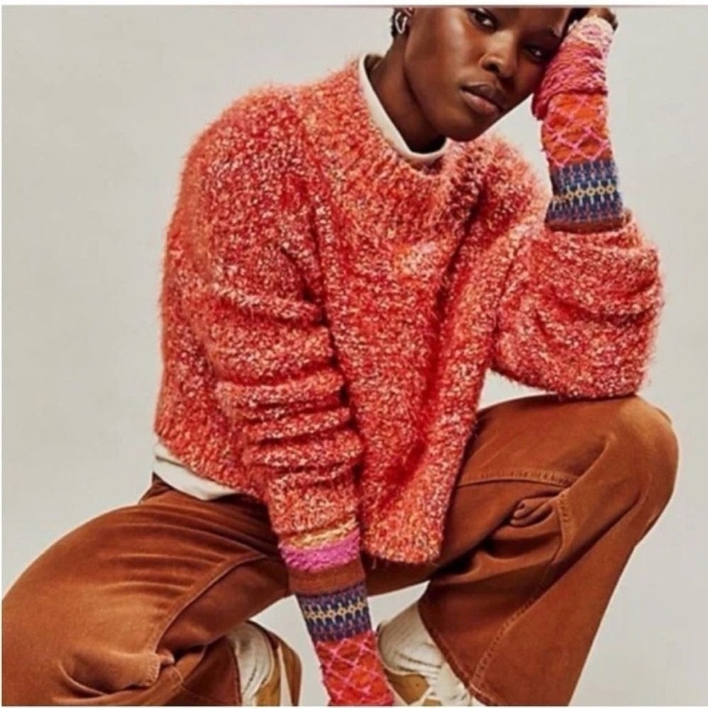 Free People Sweater Stardust Pullover - Picture 3 of 6